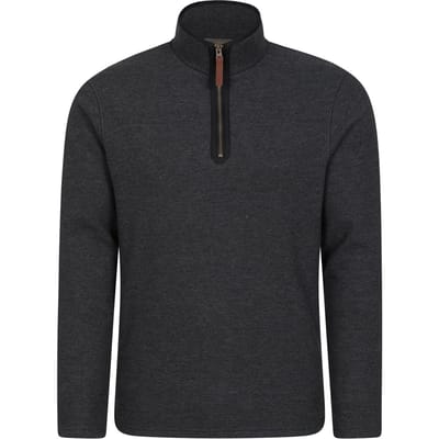 Mountain Warehouse Heren Beta Contrast Ritssluiting (Houtskool)