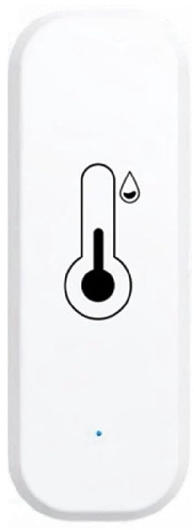GELLDG Slimme WiFi-thermohygrometer - Mini digitale binnentemperatuur- en vochtigheidssensor - App-gestuurde temperatuur- en vochtigheidssensor geschikt voor kas/wijnkelder - Smart Home - Geschikt voor Alexa/Google Home/Tuya