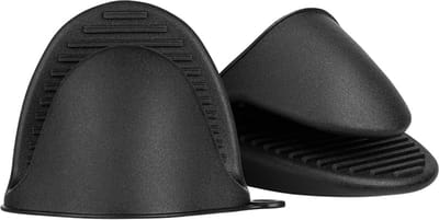 "Ovenhandschoenen - Siliconen Hittebestendige Handschoenen - BBQ Handschoenen - Blauw - 2 Stuks"