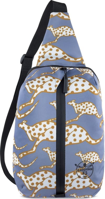CHIEMSEE Schoudertas Jump N Fly Crossbody Bag Purple Blauwgrijs