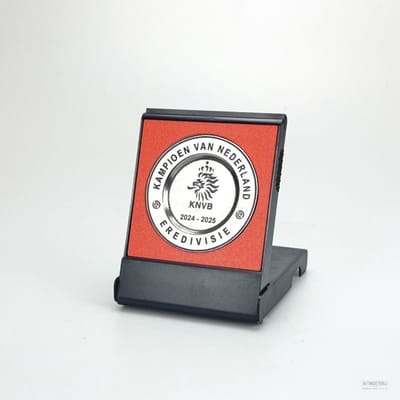 Miniatuur Kampioensschaal Eredivisie 24/25 - PSV - Officieel KNVB Product- PSV cadeau - Minischaal - Kampioen van Nederland