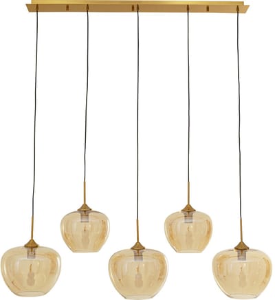 Hanglamp Sphere 5 amber Kare Design