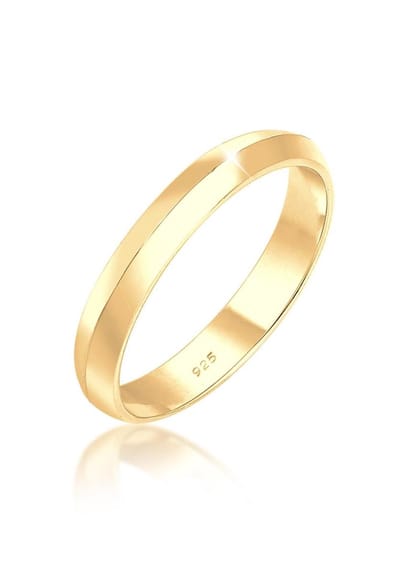 Elli - Ring - Dames Stapelen Ring Engagement Classic Trend in 925 Sterling Zilver - Dames