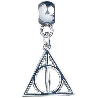 The Carat Shop - Harry Potter - Zilveren Doodsrelieken Schuifbedel - Deathly Hallows