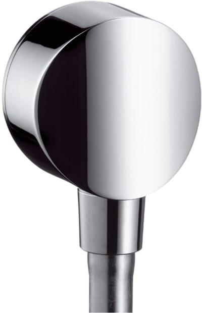 Hansgrohe Fixfit - Wandaansluitbocht S met terugslagklep, gepolijst goud 26453990