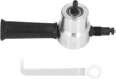 Elektrische Metaalsnijder - Nibbler Metaal - Metaal Bewerken - Dubbele Kop - 24 x 14 x 6 cm - Zilver