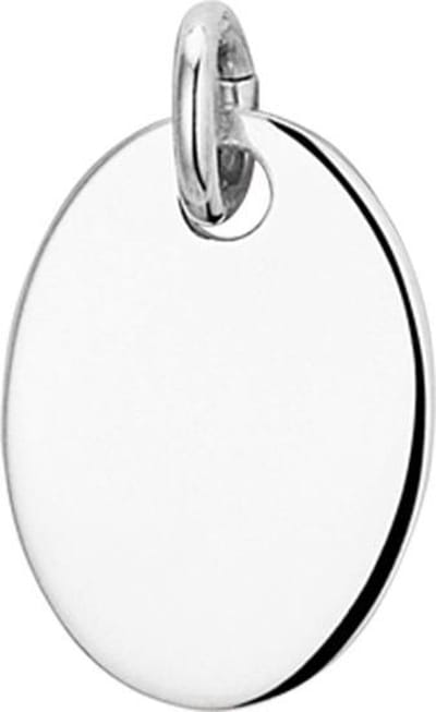 The Jewelry Collection Graveerhanger - Zilver