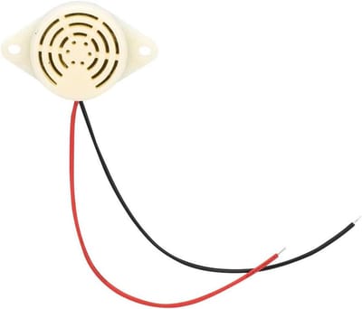 Actieve Zoemer - Alarm Pieper - Elektronica Melding - 95dB Luid Geluid - 5 Stuks - Zwart