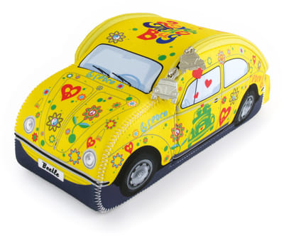 BRISA VW Collection - Volkswagen neopreen universele make-up-, cosmetica-, reisapotheek-tas in Kever-Beetle-design