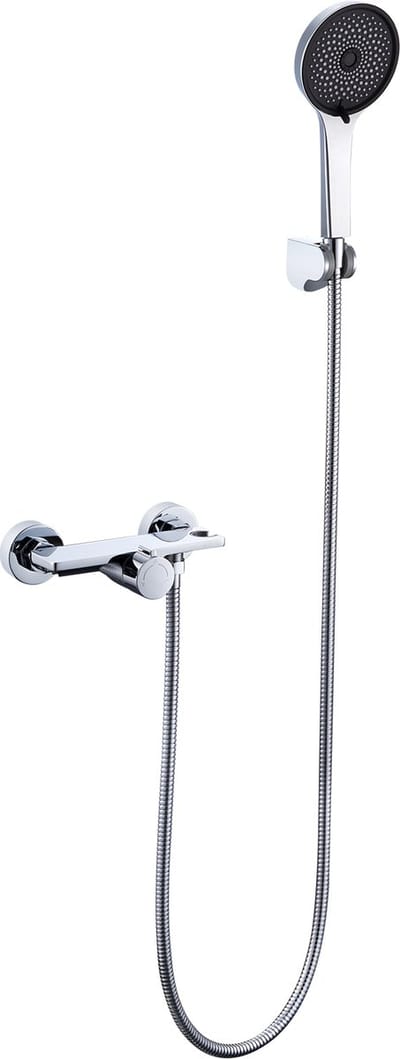 Auralum max Badkraan Chroom - Mengkraan - Met 5 functies handdouche - 150 mm Hartafstand