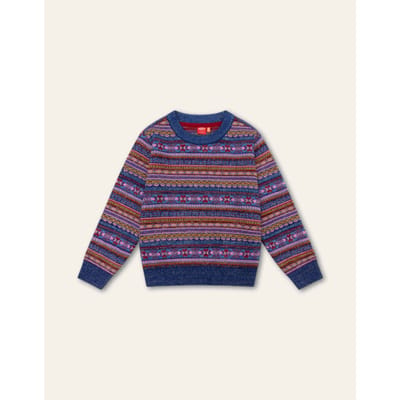Oilily Kek Trui- maat104/4yr Patriot Blauw
