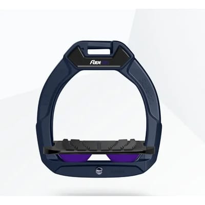 Veilige rijbeugels Incliné Grip Marine/Zwart/Paarse kind Flex-On Safe-On