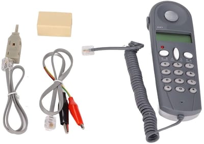 Professionele Telefoonlijn Tester en Circuit Tester voor Thuis en Kantoor - Netwerk Kabel Testset en Telecom Hulpmiddelen