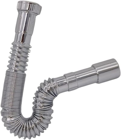 Universele Flexibele Sifon voor Wastafel en Keuken - Afvoerbuizen G 1 1/2 inch, Uittrekbaar van 360 tot 800 mm
