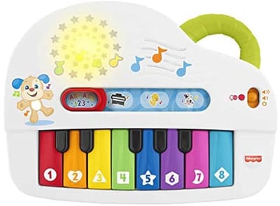 Oplichtende Speelgoedpiano met Geluiden voor Baby's