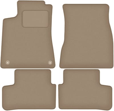 Wielganizator WLG-CARLUX Serie - Auto Vloermatten - Beige - Mercedes GLA H247
