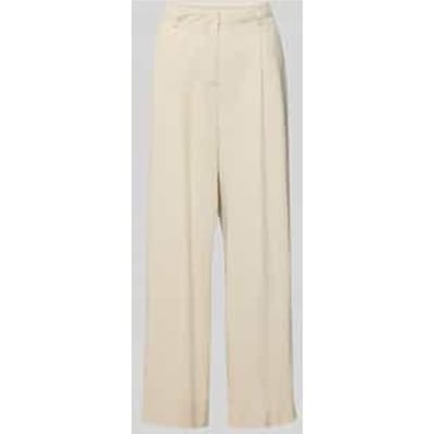 Stoffen broek met Franse steekzakken, model 'ADELINE'