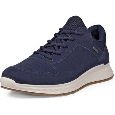 Ecco Exostride W sneakers blauw Leer - Dames
