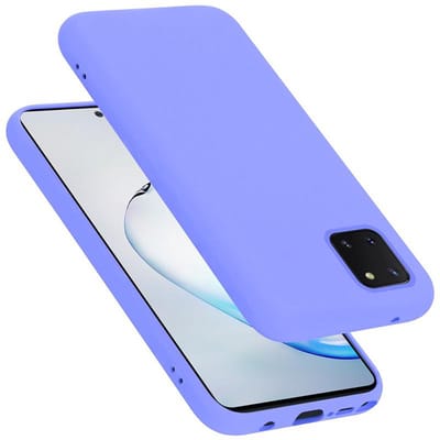 Cadorabo Hoesje geschikt voor Samsung Galaxy A81 / NOTE 10 LITE / M60s in LIQUID LICHT PAARS - Beschermhoes gemaakt van flexibel TPU silicone Case Cover