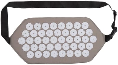 Dailygoods- Acupressuurmat Ontspannende Stressverlichting - Acupressuurriem - Katoen/ABS - Rugmassage - Pijnverlichting - 43 x 21 cm - Massagemat