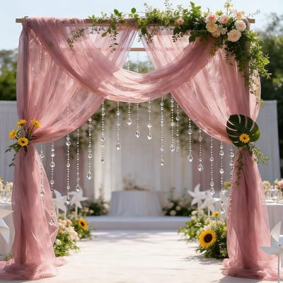 Zachte Tulle Stof 3m x 160cm - Vrij te Snijden Tulle voor Bruiloft, Decoratie en Jurken, Perfect voor Ceremonies en Feesten