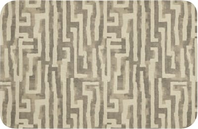 WC mat 60x40 cm - Antislip - Abstract - Geometrisch - Groen - Toiletmat - Vloermat - Douchemat - Toilet tapijt - Toiletmatten