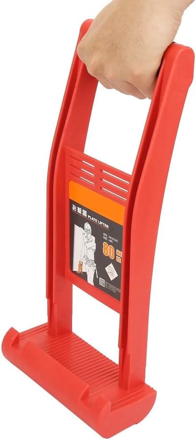 Paneeldrager - Plaatlifter - Materiaaldragers - Antislip handvat - 80kg capaciteit