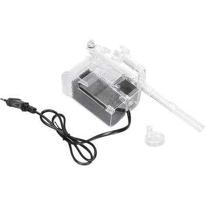 Aquariumfilter Multifunctioneel Verhoogde Zuurstof Kleine Visvijver Powerfilter voor Aquarium Vissen white