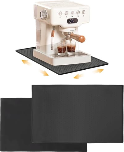 Hittebestendige Silicone Onderlegger voor Koffiezetapparaat en Airfryer - Bescherming voor Keukenwerkbladen en Apparaten