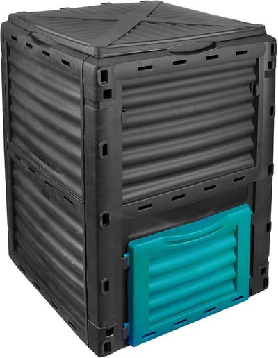 Grote Compostbak 300 Liter Kunststof voor Tuin en Keukenafval