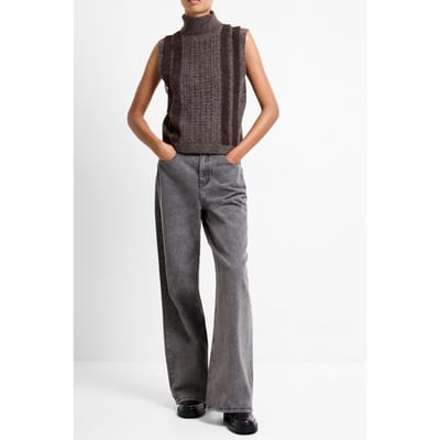 French Connection Kezia Slvlss Jumper Brown Größe: L | Pullover Outlet | Damen | Braun