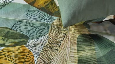Beddinghouse Lavie - Flanel - Dekbedovertrek - Lits-jumeaux - 260x200/220 cm - Groen