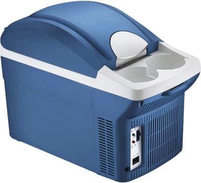 Mini Koelkast - Draagbare Koeler - Reizen en Kamperen - Koelen en Verwarmen - 8 Liter - Blauw