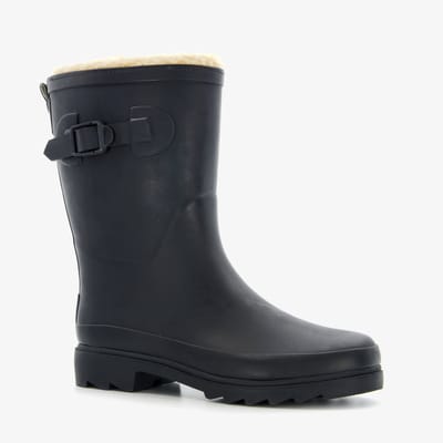 Mountain Peak gevoerde dames regenlaarzen zwart - Maat 36 - 100% stof- en waterdicht