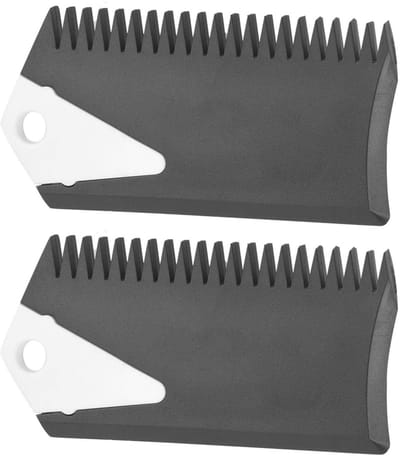 Golden crown - Surfplank Wax Kam Schraper Set - 2 Stuks - Ideaal voor Surfplanken en Skateboards - Lichtgewicht en Duurzaam - Handig voor Skimboards - P...