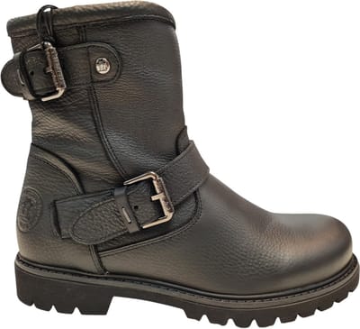 Panama Jack Felina Igloo B18 nap gra Black Dames Laarzen - Zwart - 37