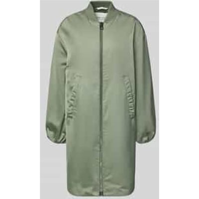 regular fit blouson-lange jas met college-kraag