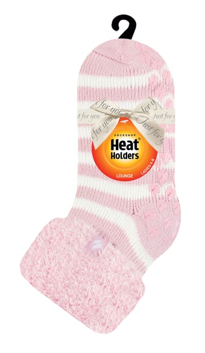 Heat Holders - Non Slip Bedsokken voor dames - Ballerina Pink (Auckland)