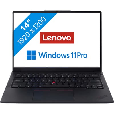 "Lenovo ThinkPad E14 Gen 7 (Intel) Intel Core Ultra 7 255H Laptop 35,6 cm (14"") WUXGA 32 GB DDR5-SDRAM 1 TB SSD Wi-Fi 6E (802.11ax) Windows 11 Pro Engels Zwart"
