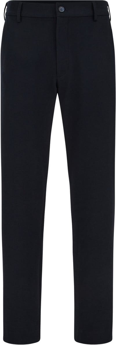 WE Fashion Heren regular fit chino met stretch