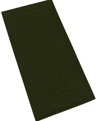 De Witte Lietaer Badmat Pacifique Khaki - 70 x 120 cm - Groen - Katoen