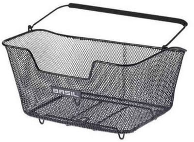 Basil Base M Fietsmand - Achter - Staal - Zwart - Medium