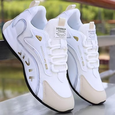 Lente Heren Sportschoenen Mesh Zacht Comfortabel Ademend Sneakers Heren Lage Veterschoenen Casual Gevulkaniseerde Schoenen voor Heren Design Schoenen 39 gray
