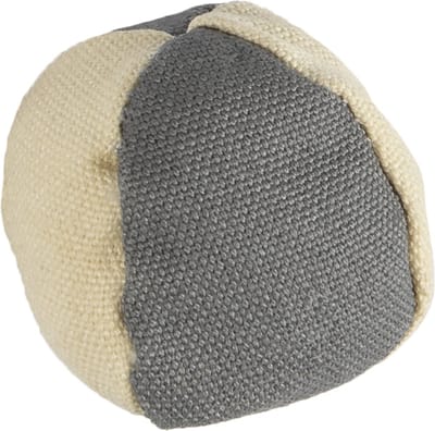 Flamingo Natural Fun Bal - Kattenspeelgoed - Ø4.5 cm Grijs Beige