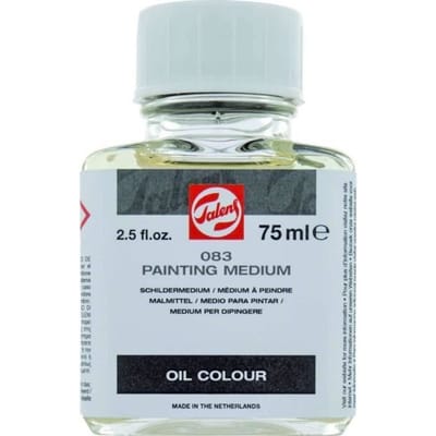 Medium Fiel, voor Olieverf, fles van 75 ml, Talens N83