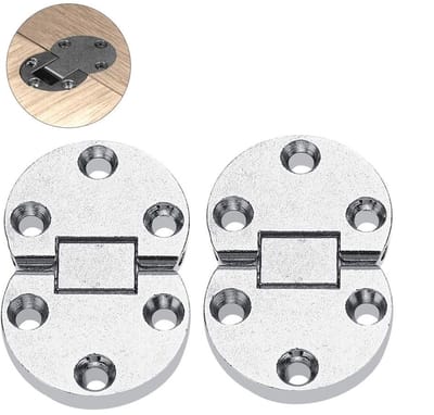 Allecto - Zinc Alloy Tafel Scharnieren 54x35mm - 2 Stuks Zelfondersteunend voor Vouwtafels