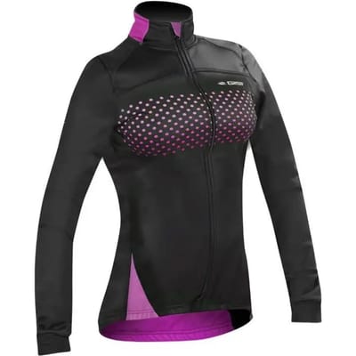 Waterdicht damesjack met volledige rits Gist Hiver Pois