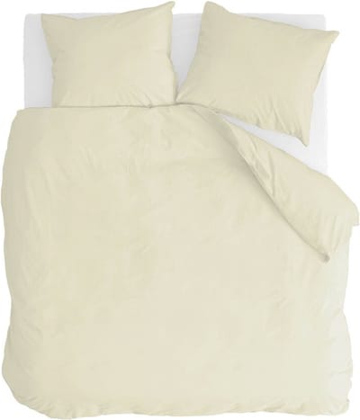 Walra Dekbedovertrek Vintage Cotton - 240x220 - 100% Katoen - Geel