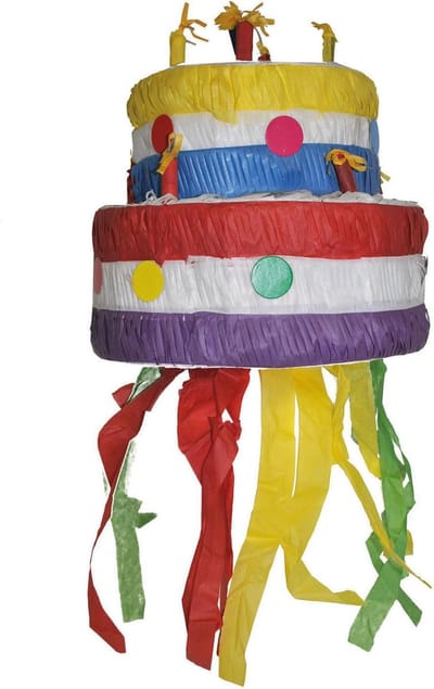 Pinata Verjaardagstaart 30cm