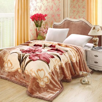 Dubbele laag verdikte deken Vier seizoenen warme en comfortabele deken Quilt Laken verdikte enkele winter deken 150*200cm 2kg